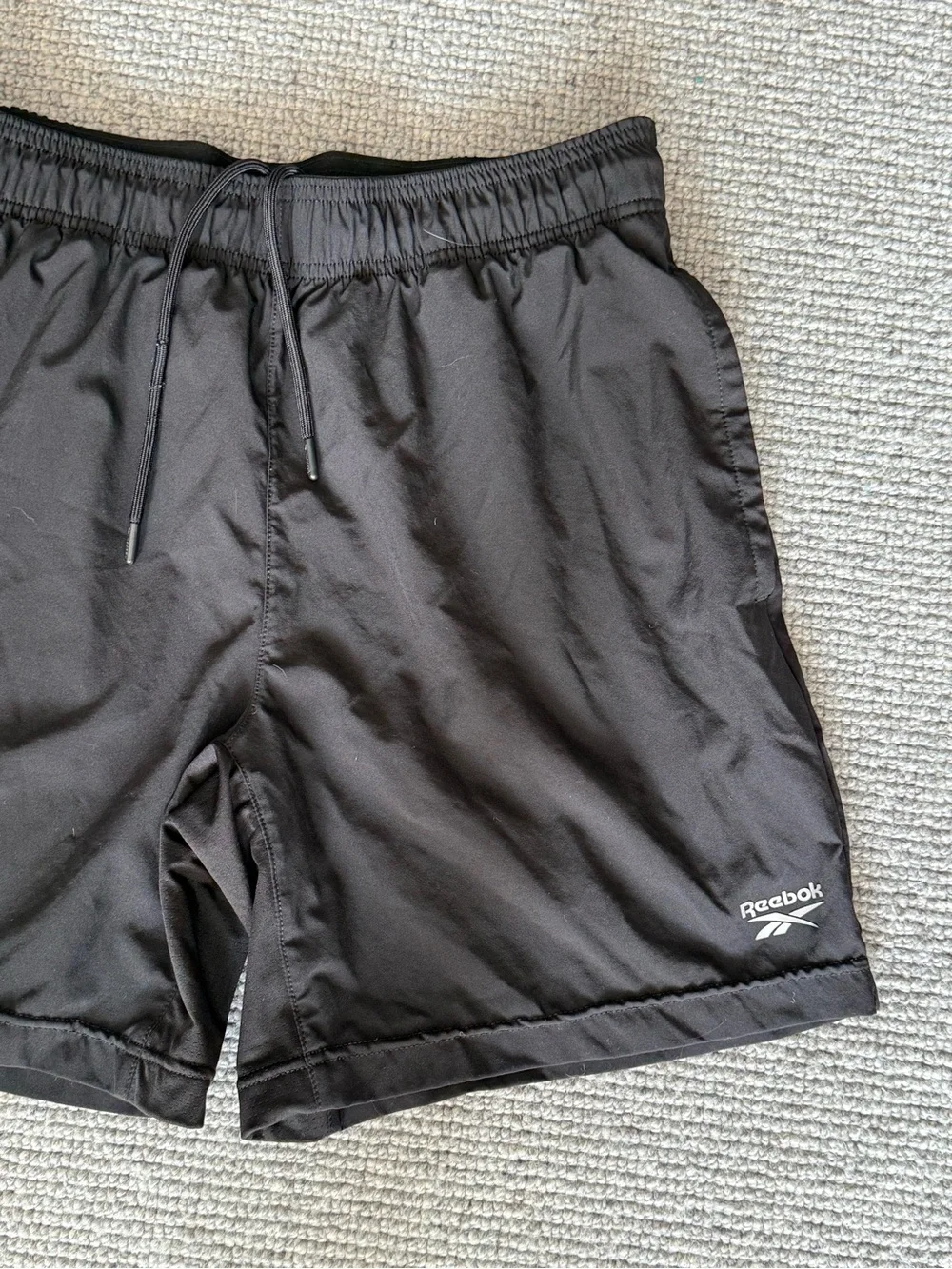 Rebook Men's Gym Shorts Athletic Workout Tennis 7